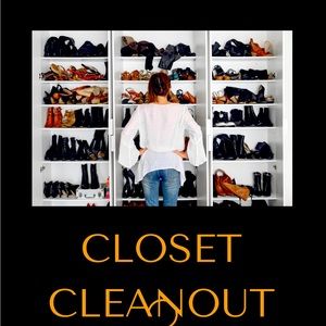CLOSET CLEANOUT FOR DECEMBER!